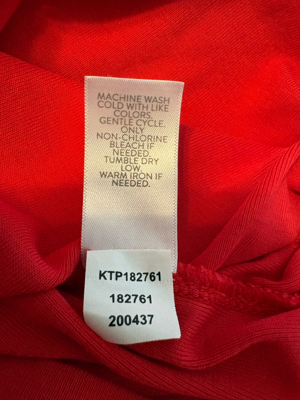 J. Jill Red V-Neck Tank Top Size L - Picture 4 of 5